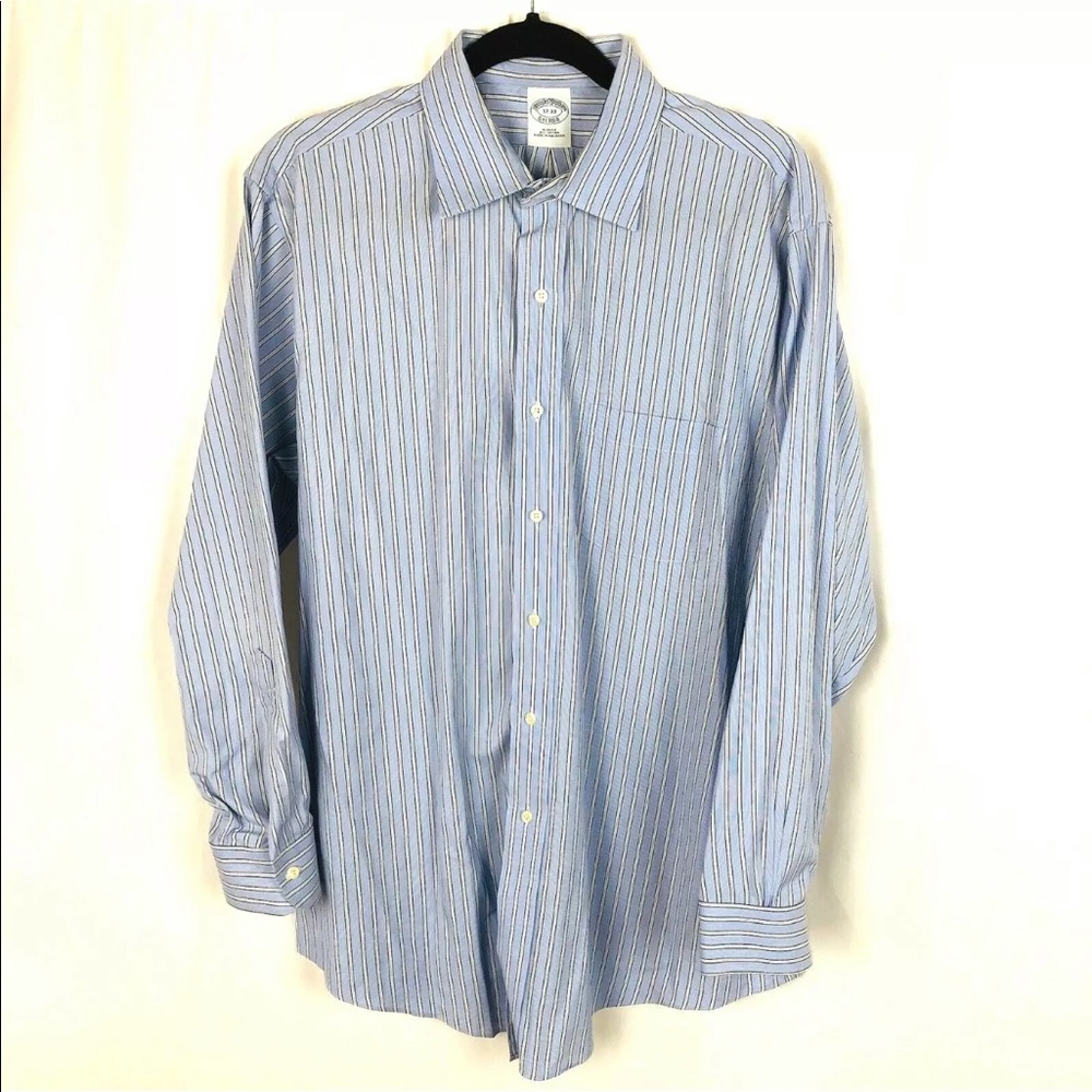 Brooks Brothers Men’s Sz 17 Dress Shirt Slim Fit